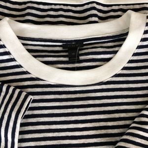 J.CREW * Pocket T-shirt bodysuit in stripe